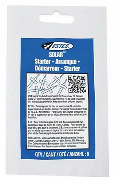 Estes Solar - Model Rocket Igniters / Starters (6 Pack)