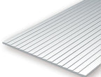Evergreen Styrene Clapboard Siding 6 x 12" - 0.080" Spacing (1pc) (2)