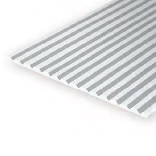 Evergreen 4188 Styrene V-Groove 0.188 Spacing (0.040 X 6 X 12") -  pieces (6661669552177)