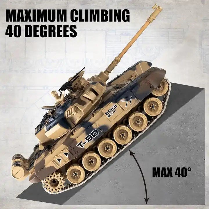 EXA Russian T-90 Ready To Run RC Tank 1/18 Scale (2)