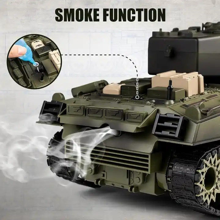 EXA WWII USA M4A3 Battle Ready To Run RC Tank 1/18 Scale (2)