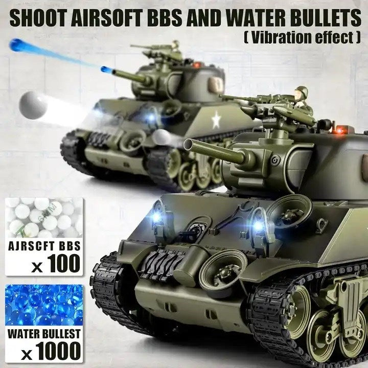 EXA WWII USA M4A3 Battle Ready To Run RC Tank 1/18 Scale (3)