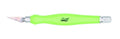 Excel Tools 016027 K-27 Rubber Grip knife #1 Gree (8346414743789)