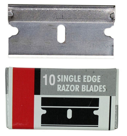 Excel Tools 20009 Single Edged Razor Blades Pk10 - Hobby City NZ