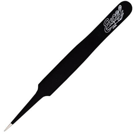 Excel Tools 30421 4.5 Straight Point Tweezer Bl (8346414907629)