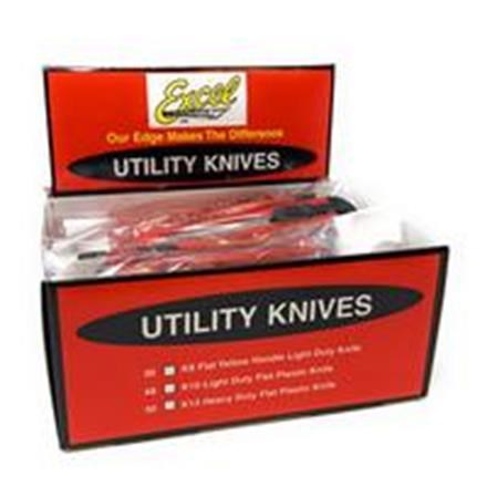 Excel Tools 77K10 Snap-Off Blade Knife Sml 48pcs