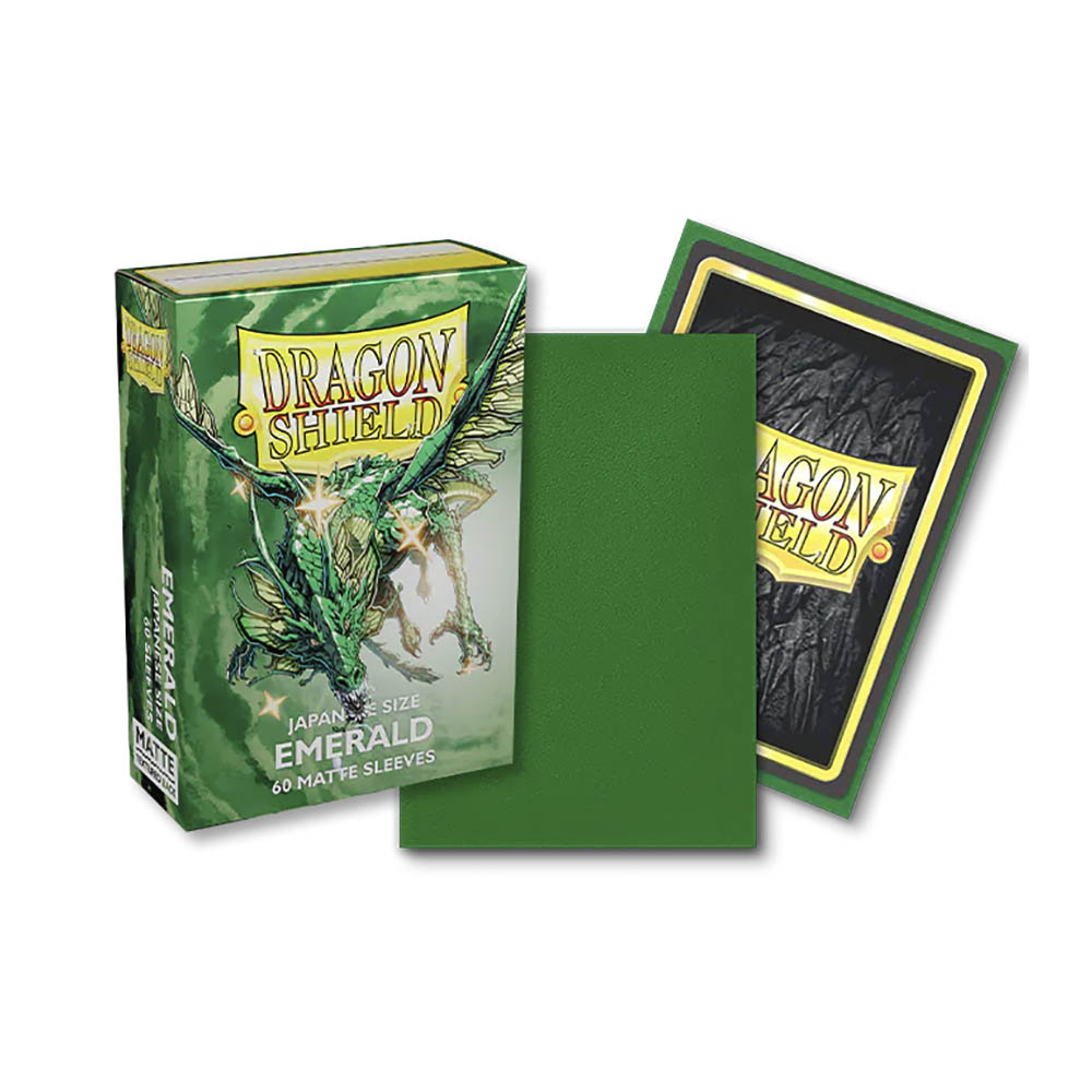 Dragon Shield JPN Sleeves (60) Matte Emerald