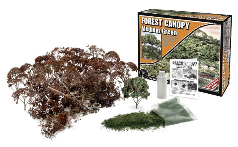 Woodland Scenics Forest Canopy Medium Green