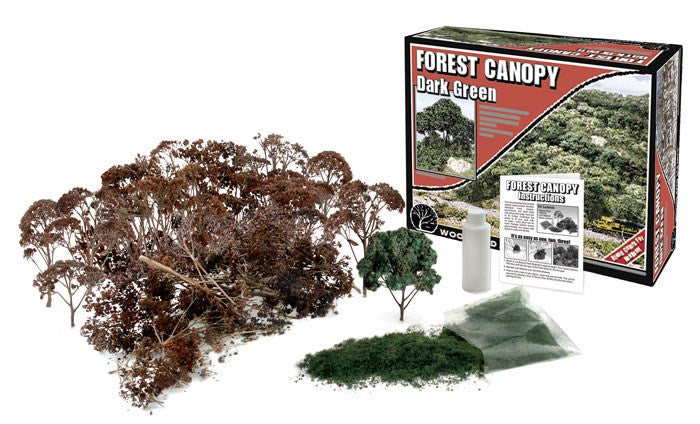 Woodland Scenics Forest Canopy Dark Green