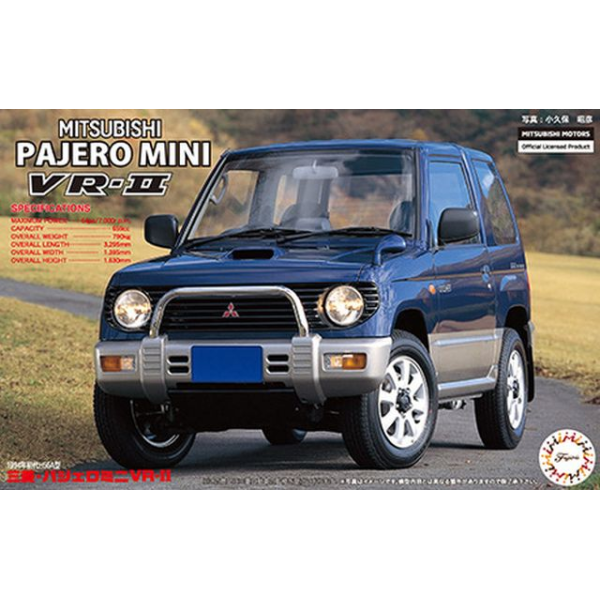 Fujimi 046259 1/24 Mitsubishi Pajero Mini VR-II (7597354483949)