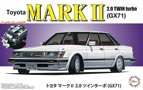 Fujimi 04726 Toyota Mark II 2.0 Twin Turbo GX71 Plastic Model Kit