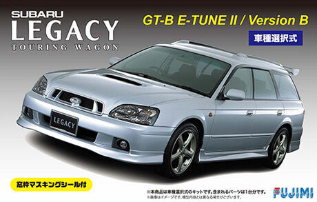 Fujimi 04751 Subaru Legacy Touring Wagon GT-B E-tuneII Version B Plastic Model Kit with Window Frame Masking