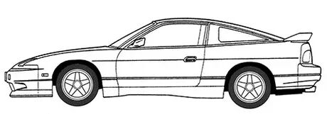 Fujimi 048048 1/24 Nissan 180SX RPS13 LateTy