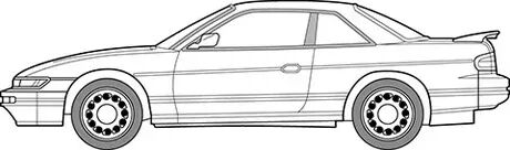 Fujimi 048116 1/24 Nissan Silvia Q S13