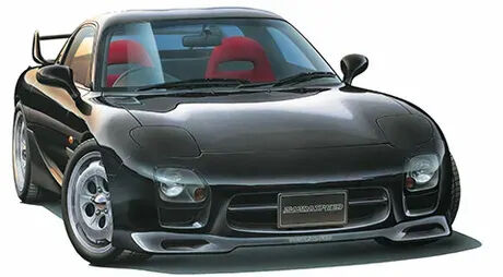 Fujimi 048123 1/24 FD3S RX7 ASpec GT W Wing