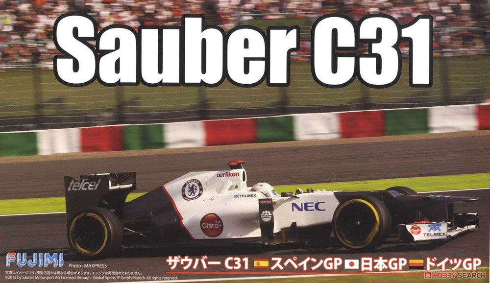 Fujimi 092072  1/20 Sauber C31 F1 Car 2012 (Japan/Spain/German GP) (7637909209325)