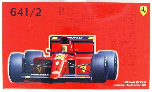Fujimi 092140 1/20 Ferrari F1 641/2 #1 (Mexico GP/ France GP) - Hobby City NZ (7637941289197)