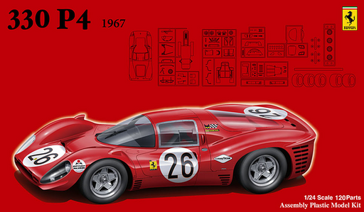 Fujimi 125756 1/24 Ferrari 330 P4 (8277994307821)