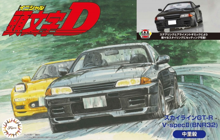Fujimi 1/24 SkylnGTR BNR32 T Nakazato (2)