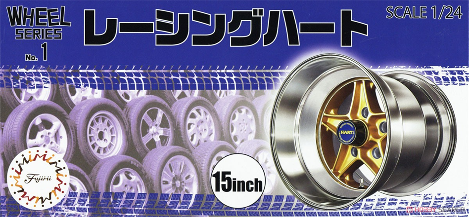 Fujimi 1/24 W&T set: 15" Racing Hart
