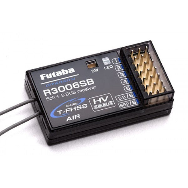 Futaba 3006SB 6K RECEIVER R3006SB 2.4GHz 1-6CH (8278057255149)
