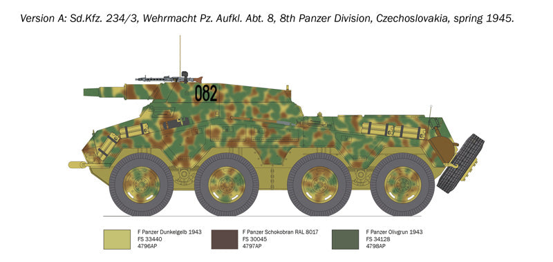 Italeri Sd. Kfz. 234/3 (4)