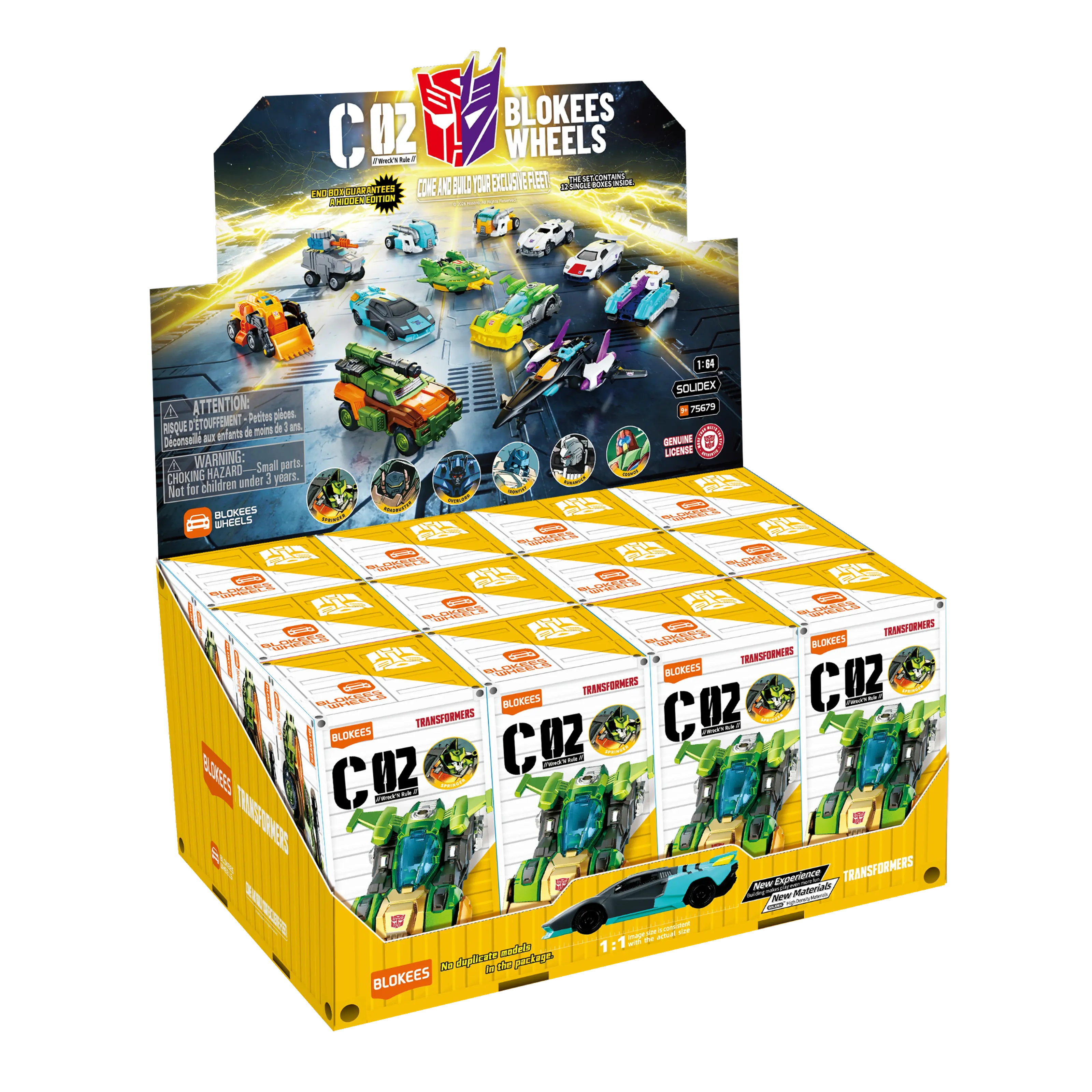 Blokees Wheels C02 Wreck N Rule 75679