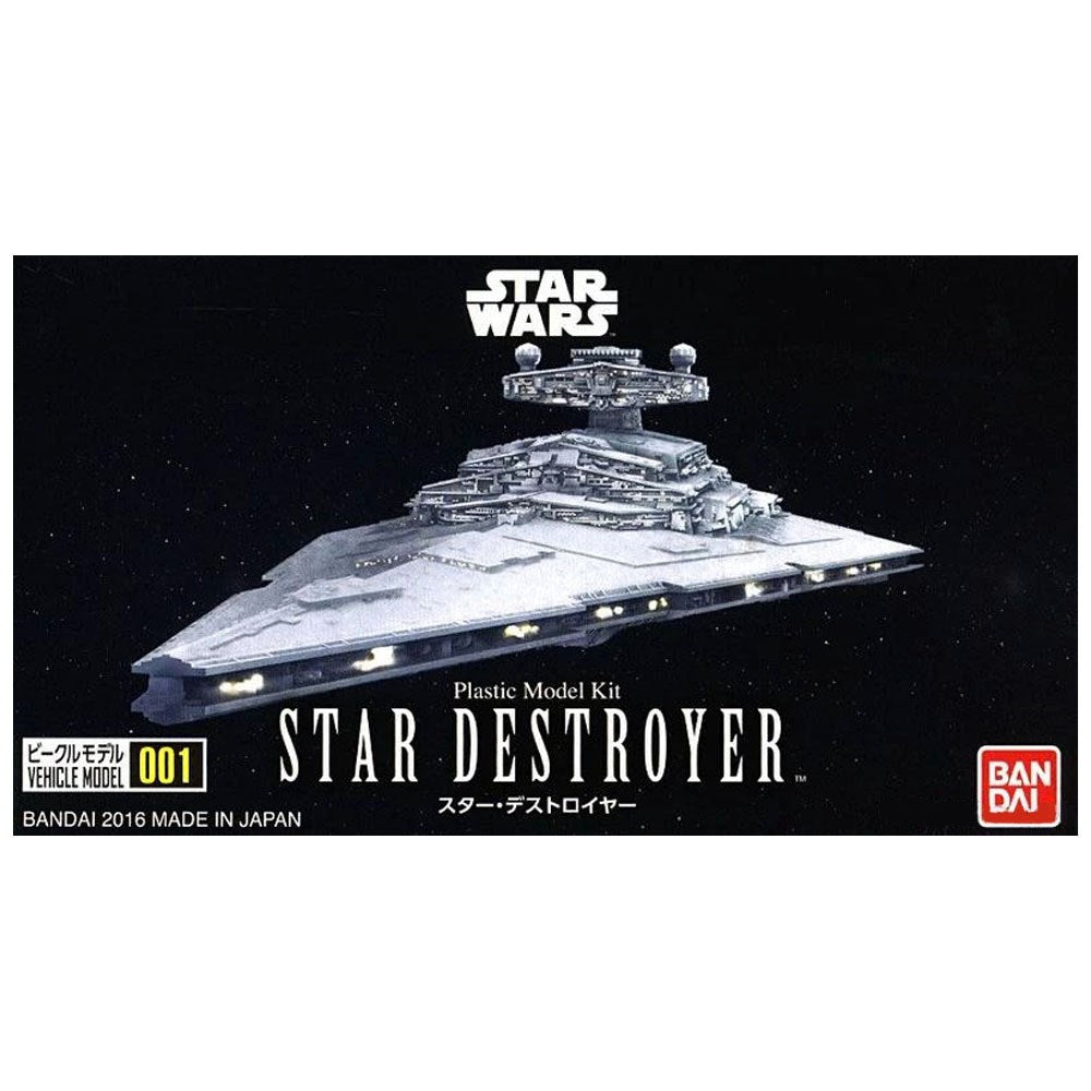Bandai Star Wars G5065280 STAR WARS VEHICLE MODEL 001 STAR DESTROYER - Hobby City NZ