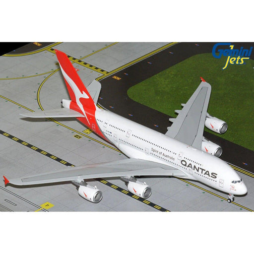 Gemini Jets QANTAS G2QFA1370 1/200 Qantas Airways A380 VH-OQJ - Hobby City NZ