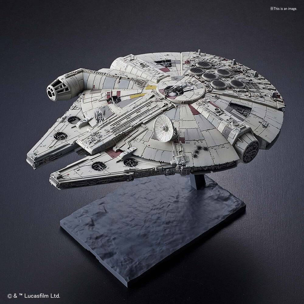 Bandai Star Wars G5058195 1/144 STAR WARS MILLENNIUM FALCON STAR WARSTHE RISE OF SKYWALKER - Hobby City NZ