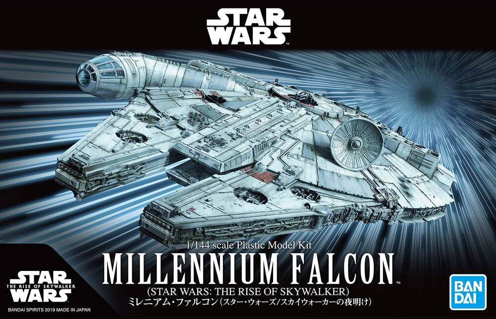 Bandai Star Wars G5058195 1/144 STAR WARS MILLENNIUM FALCON STAR WARSTHE RISE OF SKYWALKER - Hobby City NZ