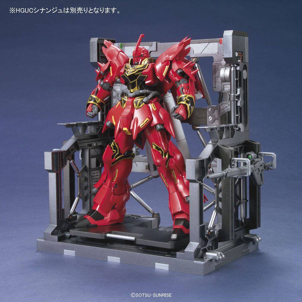 Bandai G5058284 BUILDERS PARTS SYSTEM BASE 001 (GUN METALLIC) - Hobby City NZ