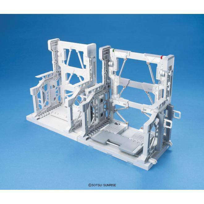 Bandai G5058285 BUILDERS PARTS SYSTEM BASE 001 (WHITE) - Hobby City NZ