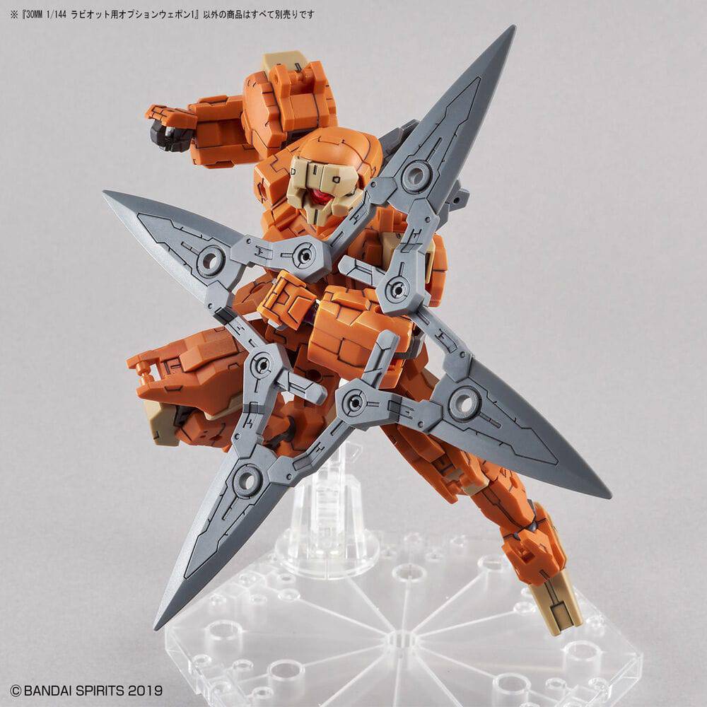 Bandai G5060457 30MM 1/144 OPTION WEAPON 1 FOR RABIOT - Hobby City NZ