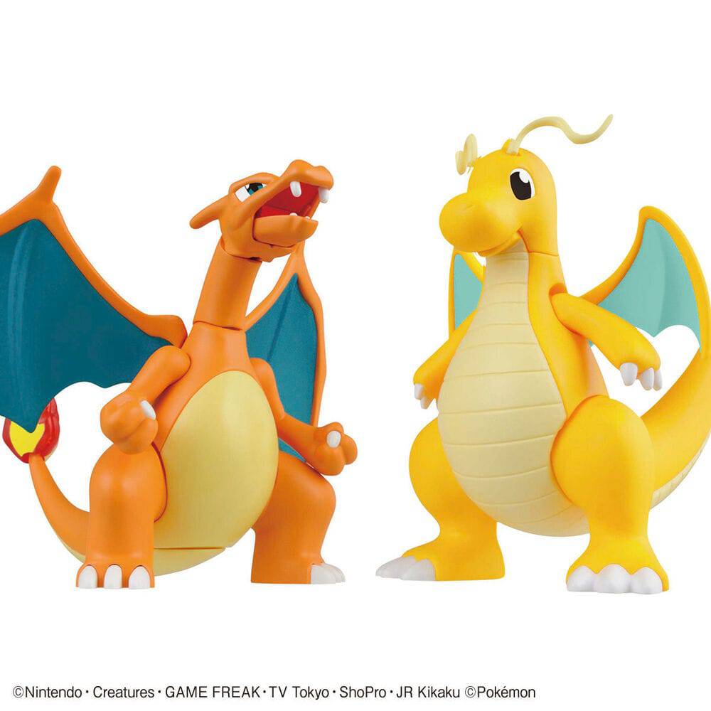 Bandai Pokemon G5060857 Pokemon Model Kit CHARIZARD & DRAGONITE - Hobby City NZ