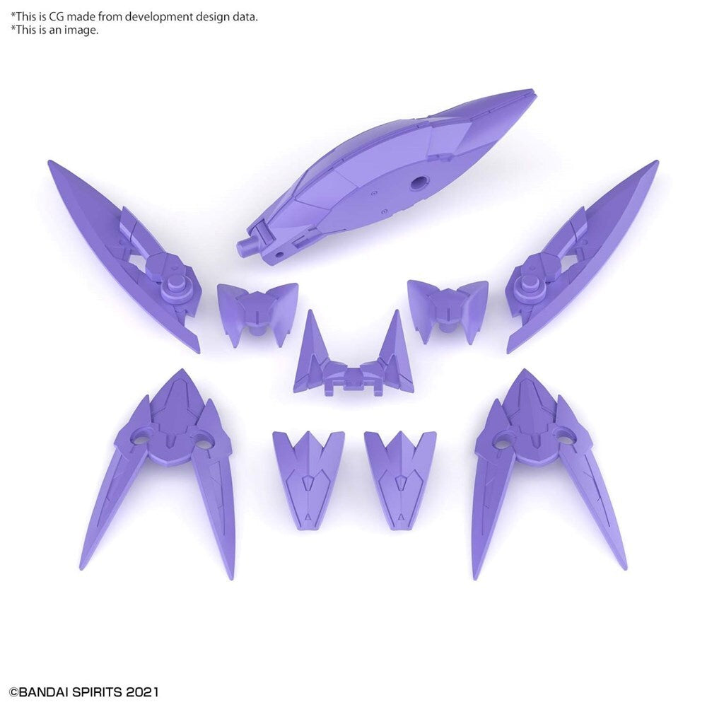 Bandai G5062073 30MS OPTION PARTS SET 4 STEALTH ARMOR - Hobby City NZ