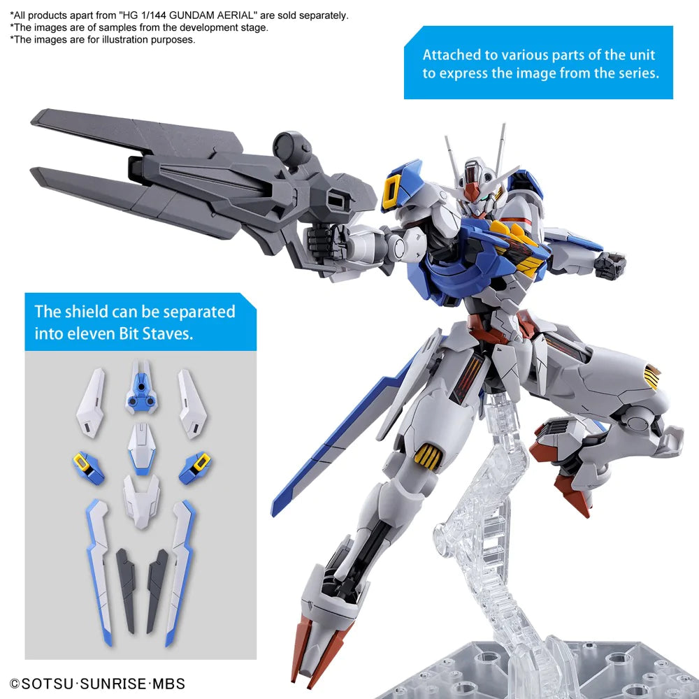 Bandai G5063030 HG 1/144 GUNDAM AERIAL - Hobby City NZ