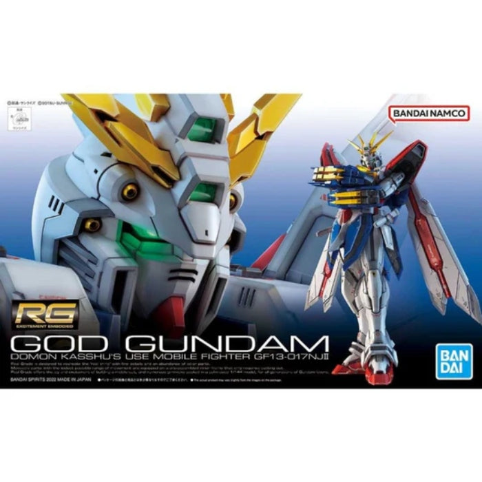 Bandai G5063358 RG 1/144 GOD GUNDAM - Hobby City NZ
