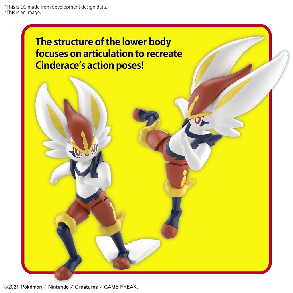 Bandai Pokemon G5063381 Pokemon Model Kit CINDERACE - Hobby City NZ