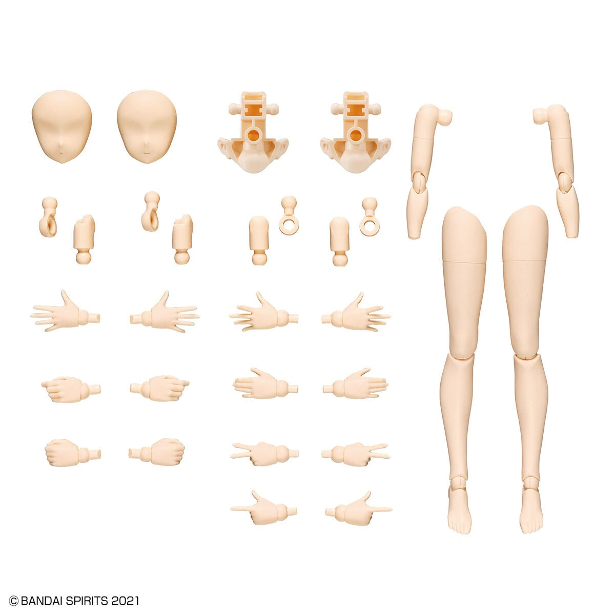 Bandai G5063712 30MS OPTION BODY PARTS ARM PARTS & LEG PARTS [COLOR A] - Hobby City NZ