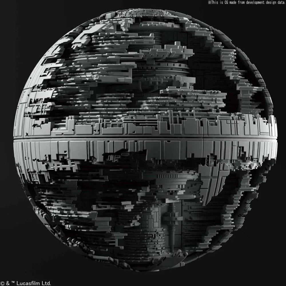 Bandai Star Wars G5063852 STAR WARS 1/2,700,00 DEATH STAR II & 1/14,500 STAR DESTROYER - Hobby City NZ