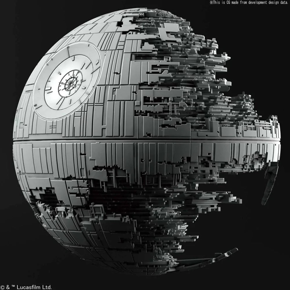 Bandai Star Wars G5063852 STAR WARS 1/2,700,00 DEATH STAR II & 1/14,500 STAR DESTROYER - Hobby City NZ