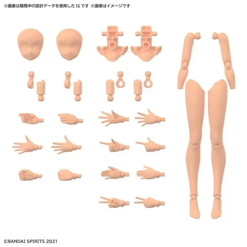 Bandai G5063943 30MS OPTION BODY PARTS ARM PARTS & LEG PARTS [COLOR C] - Hobby City NZ