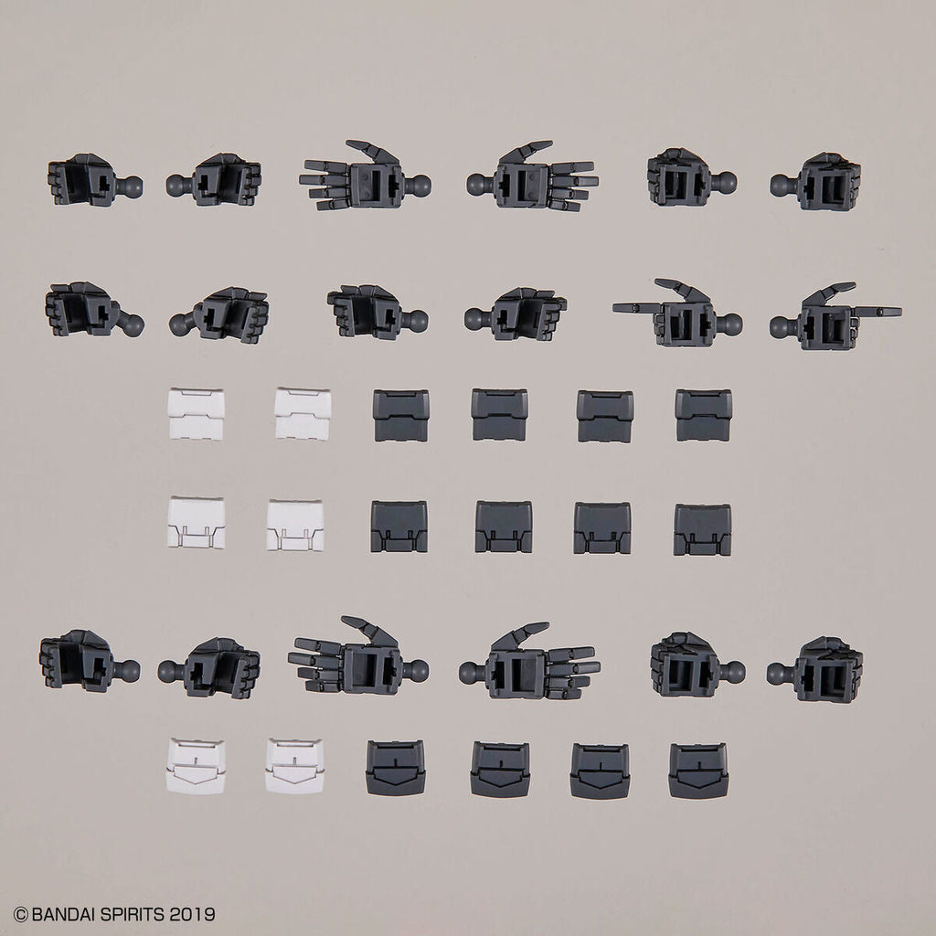 Bandai G5065115 30MM 1/144 OPTION PARTS SET 12(HAND PARTS /MULTI-JOINT) - Hobby City NZ