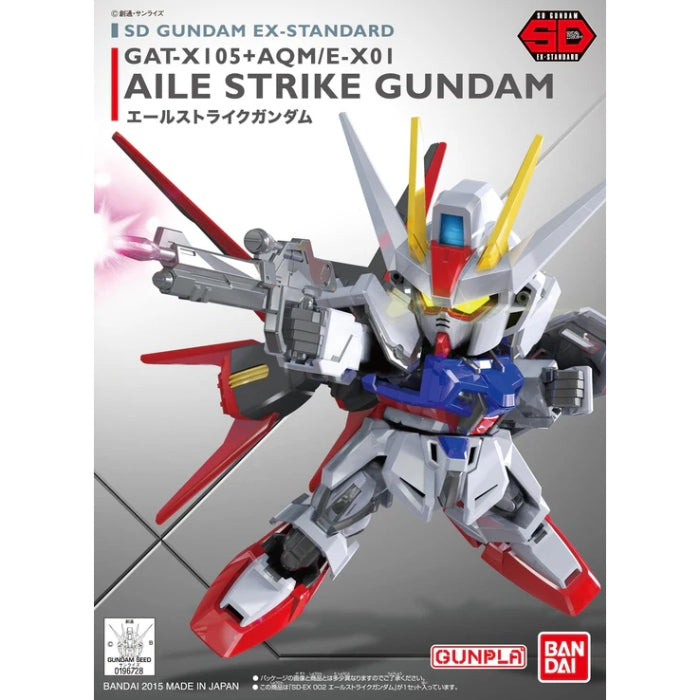 Bandai G5065616 SD GUNDAM EX-STANDARD AILE STRIKE GUNDAM - Hobby City NZ