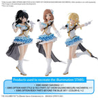 Bandai Option Hair Style & Face Parts Set (Hiori Kazano/Meguru (8)