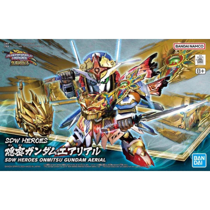 Bandai G5065723 SDW Heroes Onmitsu Gundam Aerial - Hobby City NZ