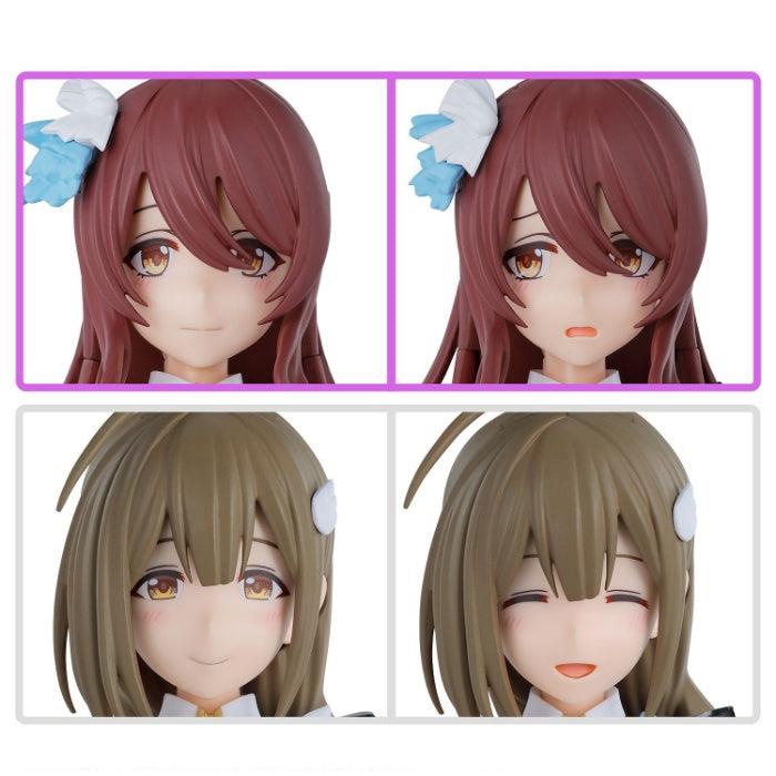 Bandai G5066312 30MS Option Hair Style & Face Parts Set (Tenka Osaki/Chiyuki Kuwayama) - Hobby City NZ