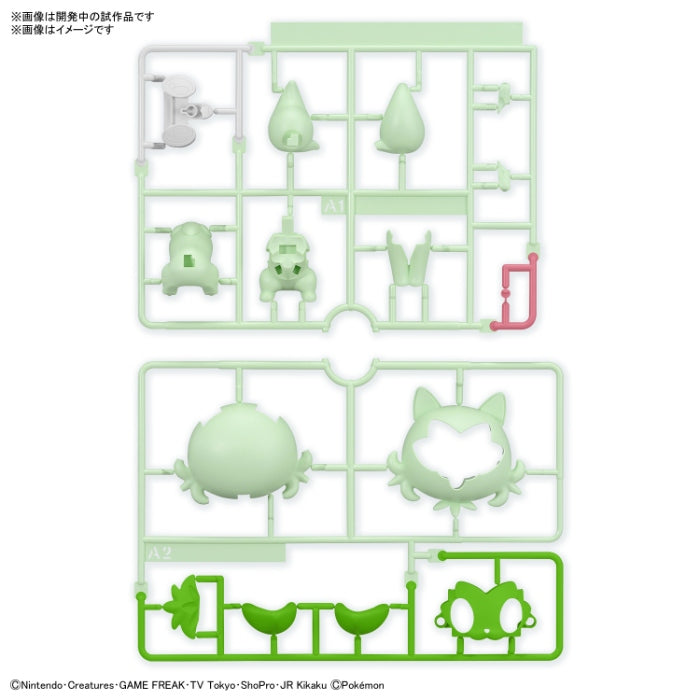 Bandai Pokemon G5066546 Pokemon Model Kit QUICK!! 18 SPRIGATITO - Hobby City NZ