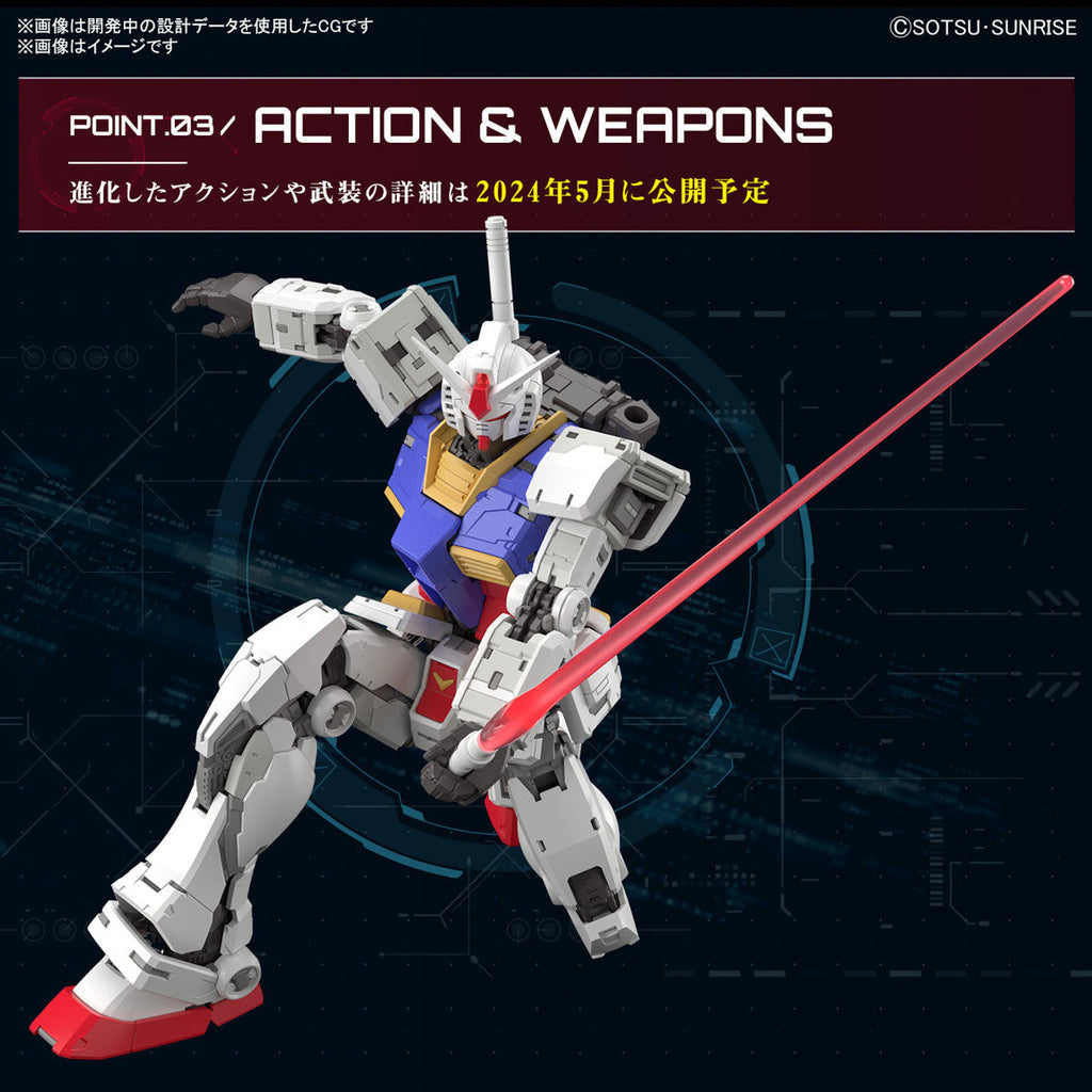 Bandai G5067155 RG 1/144 RX-78-2 GUNDAM Ver.2.0 - Hobby City NZ